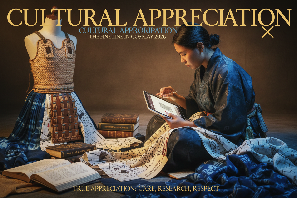 Where Is the Line Between Cultural Appreciation and Cultural Appropriation in Cosplay?