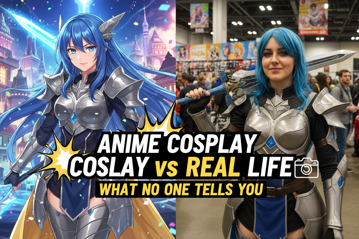 Anime Cosplay vs Real Life – What No One Tells You