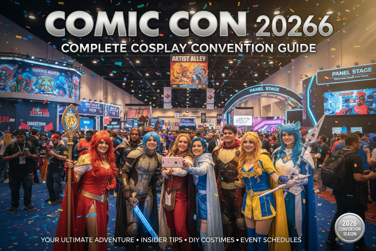 Common Mistakes to Avoid at Comic Con in 2026: A Complete Cosplay Convention Guide