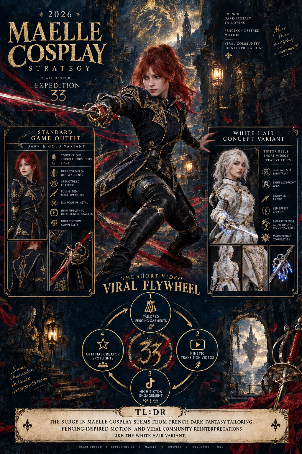 2026 Maelle Cosplay Strategy: How Clair Obscur: Expedition 33 Captured Short-Video Trends