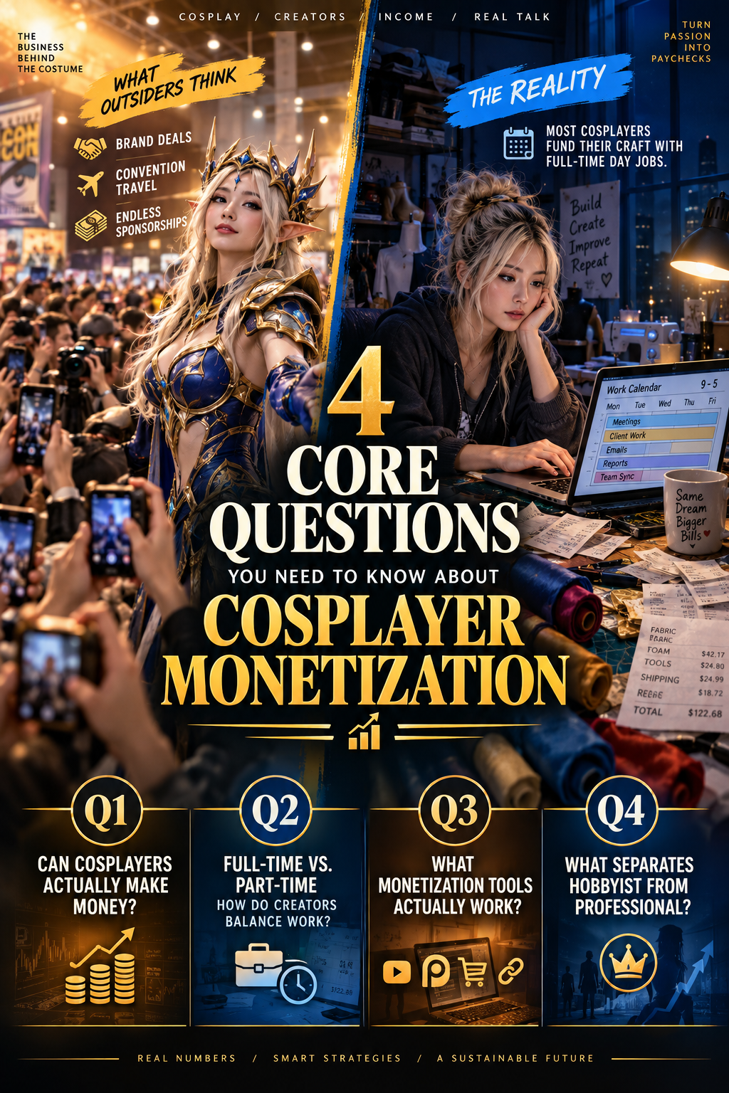 4 Core Questions You Need to Know About Cosplayer Monetization