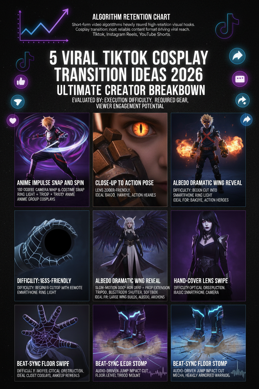 5 Viral TikTok Cosplay Transition Ideas in 2026: The Ultimate Creator Breakdown