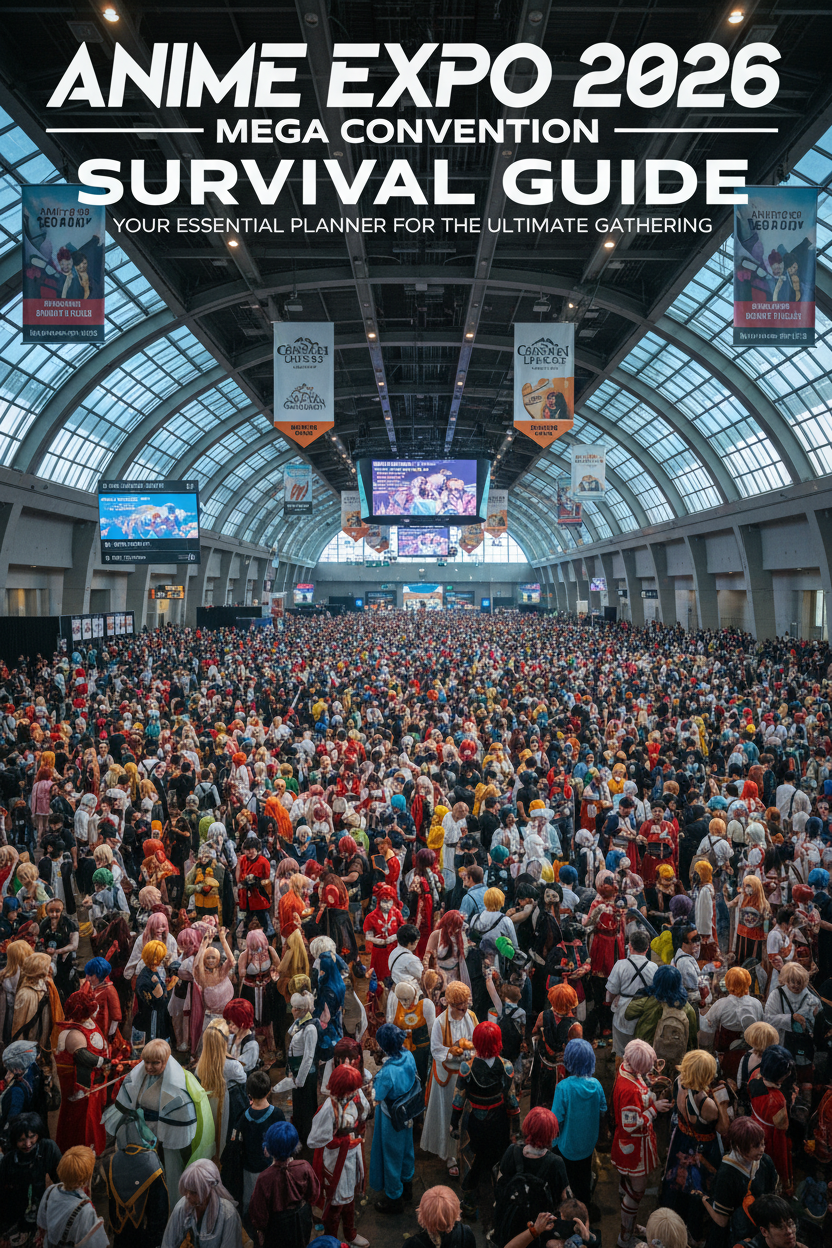 The Ultimate Mega-Convention Survival Guide: Anime Expo 2026 Edition