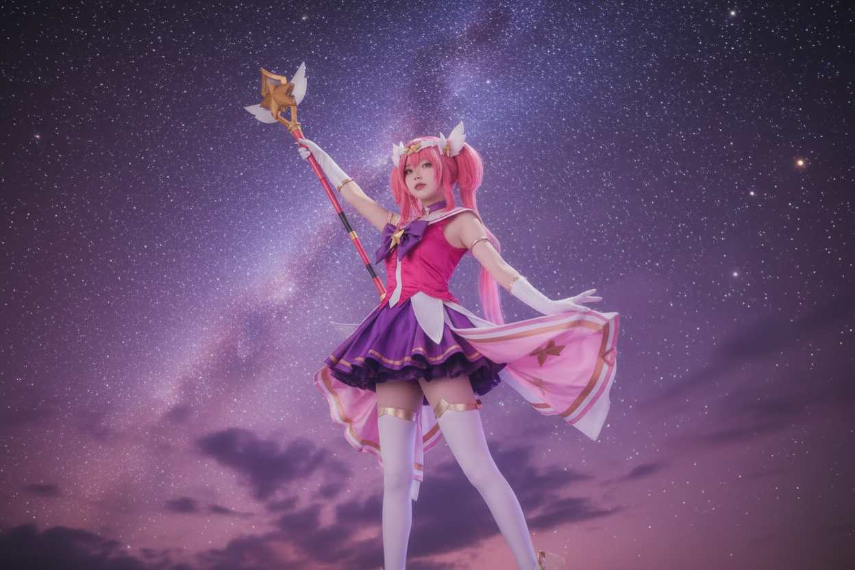 How to Make Your Star Guardian Lux Cosplay Look More Magical in Photos