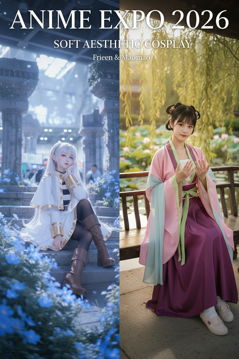 Soft Aesthetic Cosplay: How Frieren and The Apothecary Diaries Defined 2026 Anime Convention Trends