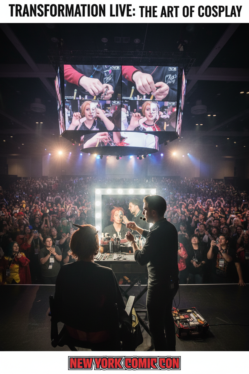 How to Experience and Host Live Cosplay Transformation Demos at Conventions