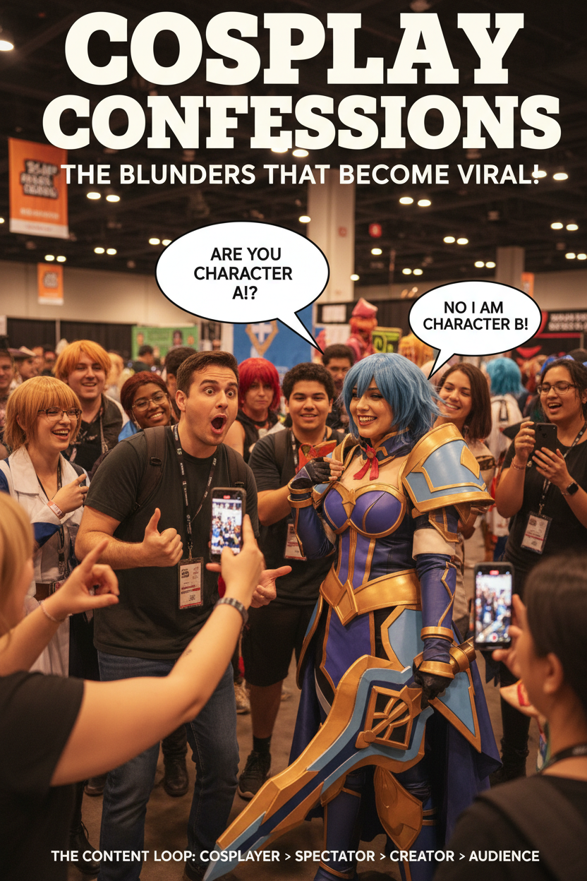 Mistaken Cosplay: The Ultimate Guide to Convention Mix-Ups, Interviews & Content Creation in 2026