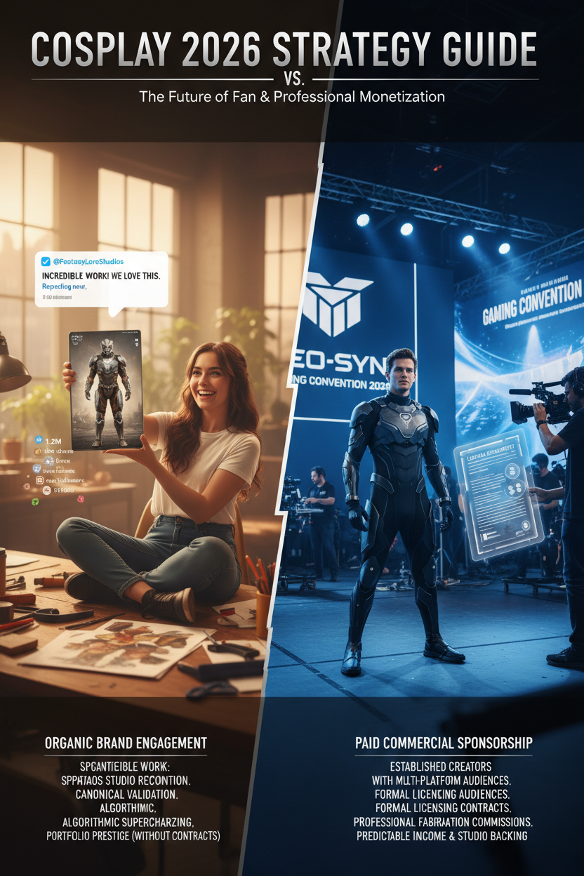 Organic Brand Engagement vs. Paid Commercial Sponsorships in Cosplay: 2026 Strategy Guide