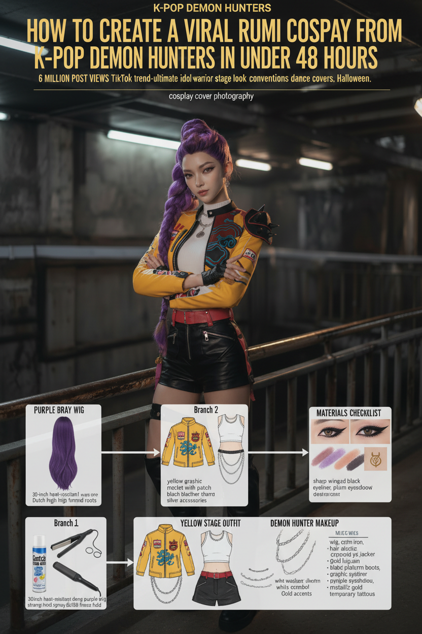 How to Create a Viral Rumi Cosplay from K-Pop: Demon Hunters in Under 48 Hours