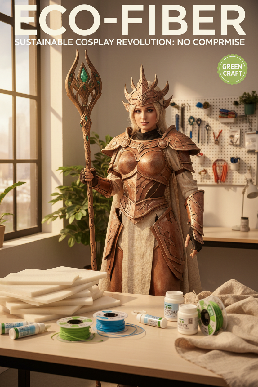 5 Sustainable Cosplay Materials & Techniques Transforming Costume Construction