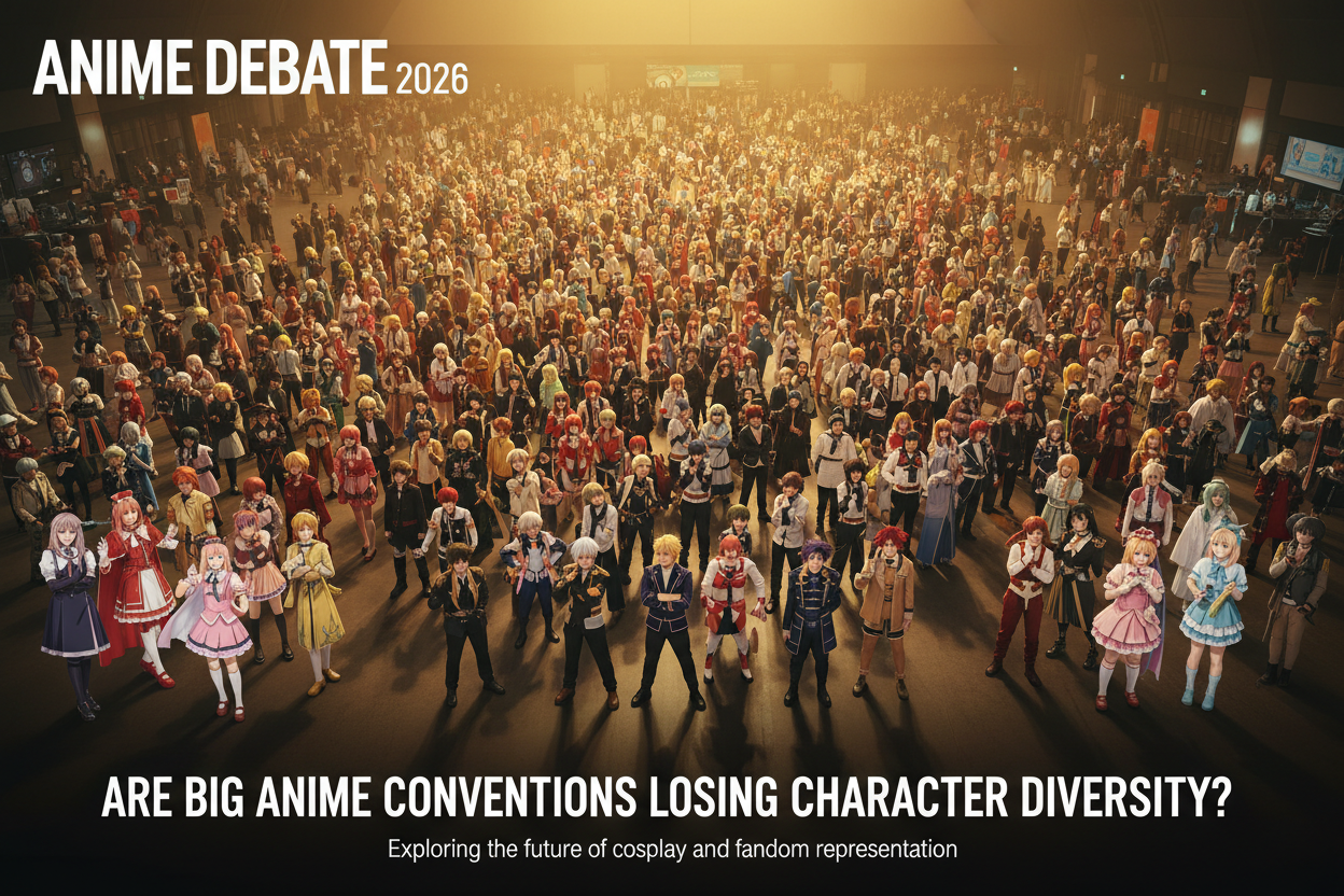 Are Big Anime Conventions Losing Character Diversity?