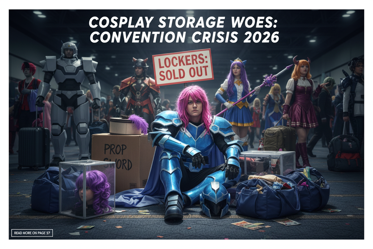 Why Are Cosplayers Discussing "Cosplay Storage Problems at Conventions"?