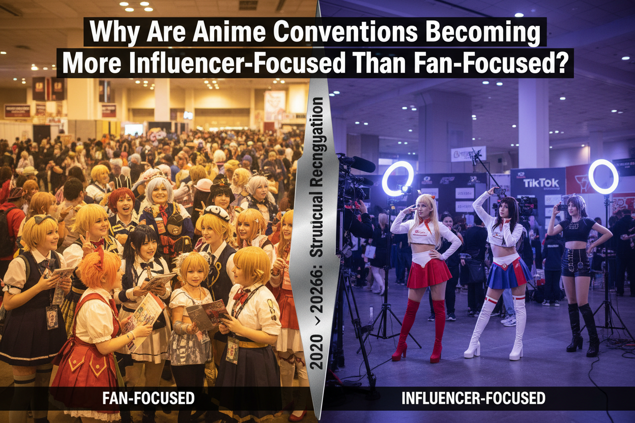 Why Are Anime Conventions Becoming More Influencer-Focused Than Fan-Focused?
