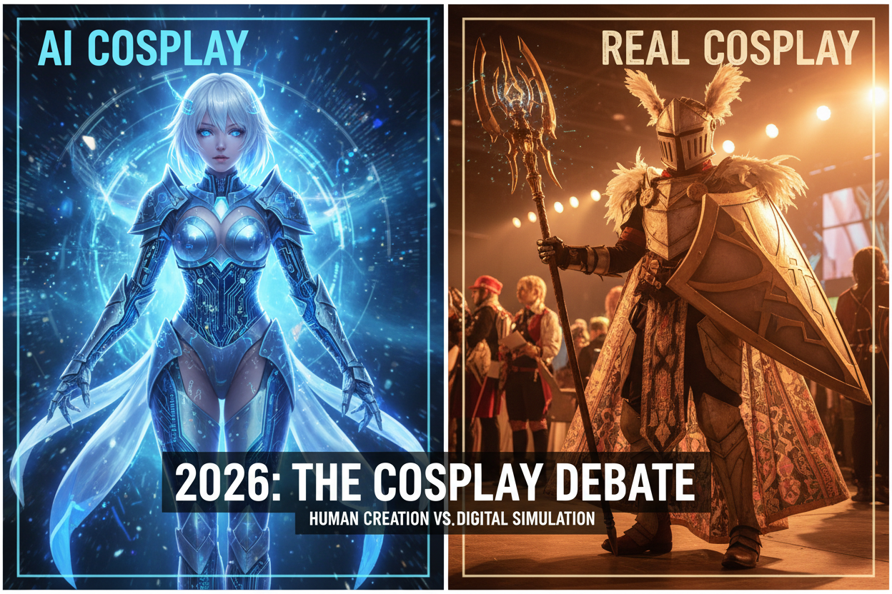 AI Cosplay vs Real Cosplay: Is AI Cosplay Still “Real Cosplay” in 2026?