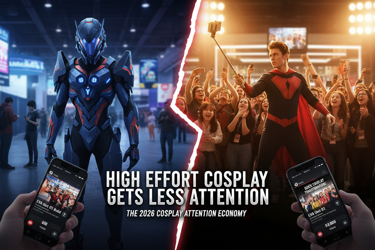 Why Are Cosplayers Complaining That "High Effort Cosplay Gets Less Attention"?