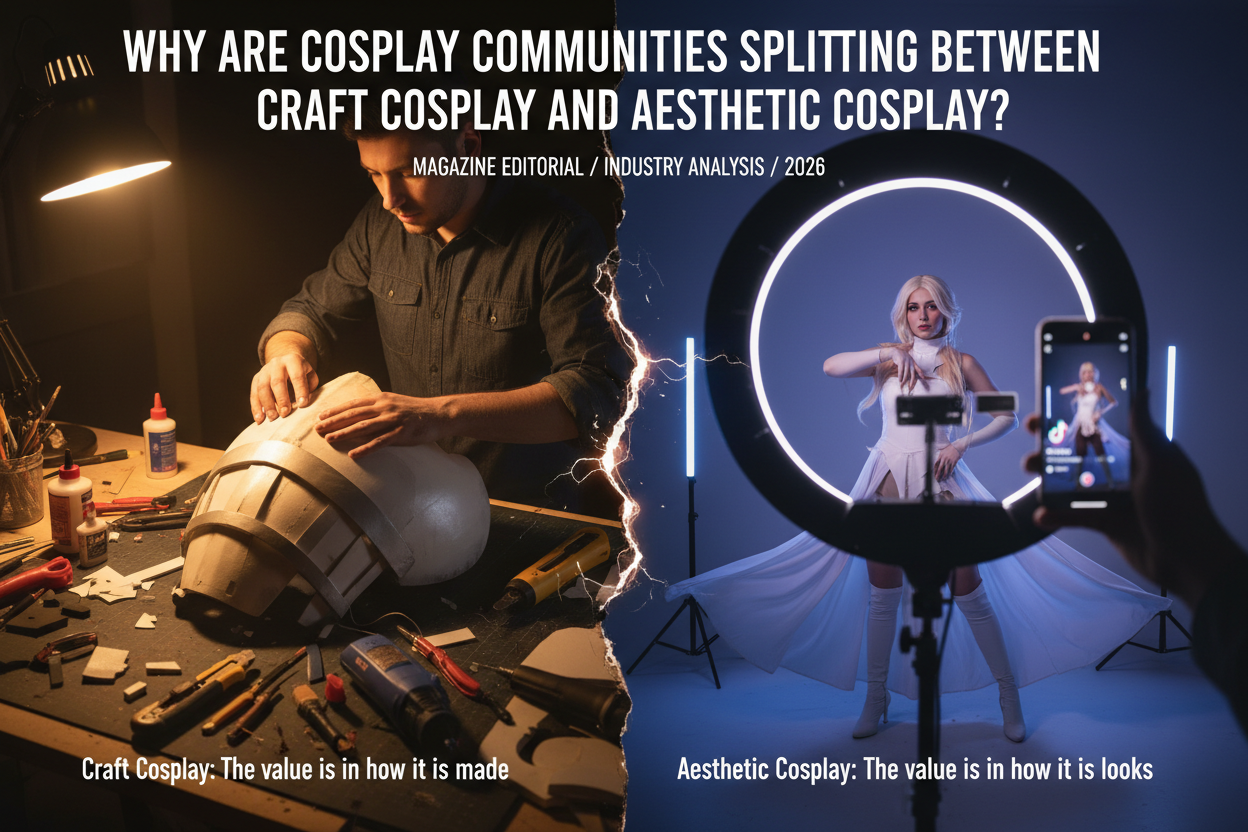 Why Are Cosplay Communities Splitting Between “Craft Cosplay” and “Aesthetic Cosplay”?