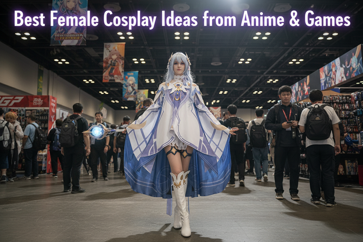 Best Female Cosplay Ideas from Anime & Games (Stylish & Popular Picks)