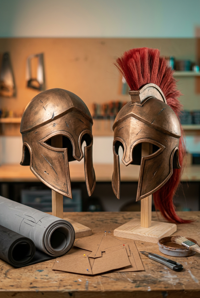 2026 EVA Foam Greek Helmet Tutorial: Odysseus and Agamemnon Builds