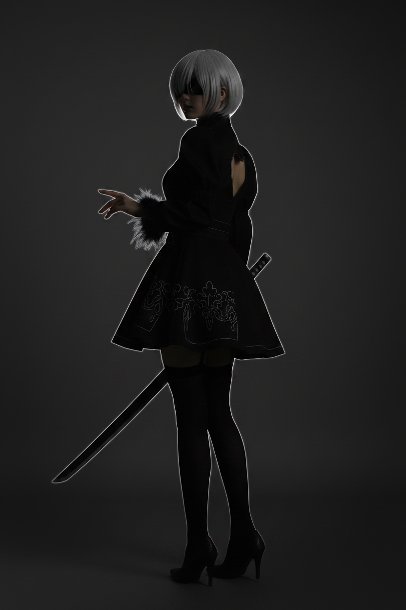 7 Safer Ways to Get 2B's Long-Leg Silhouette Without Risking a Convention Injury