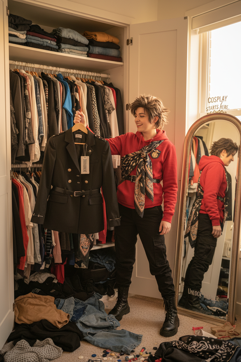 How to Create Closet Cosplay in a Few Hours Using Everyday Items
