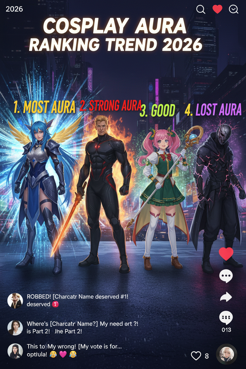 The Ultimate Guide to Cosplay Aura: How Anime Cosplay Rankings Became a 2026 Trend