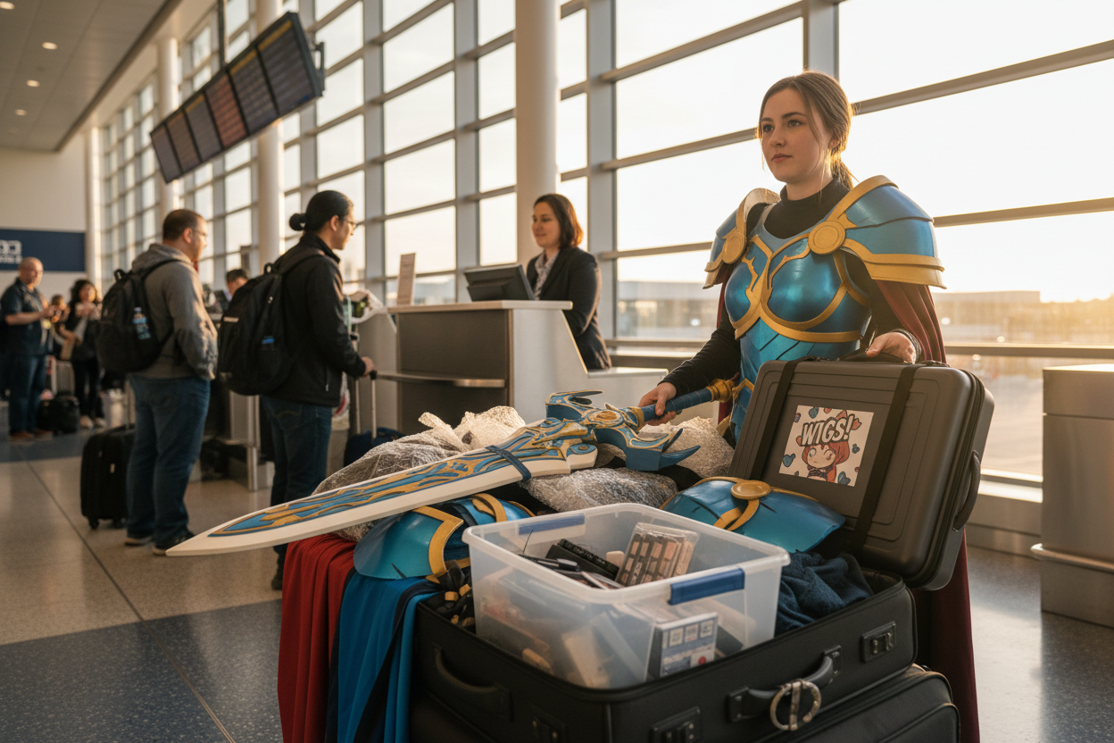 5 Questions Every Cosplayer Needs Answered About Traveling with Costumes & Props
