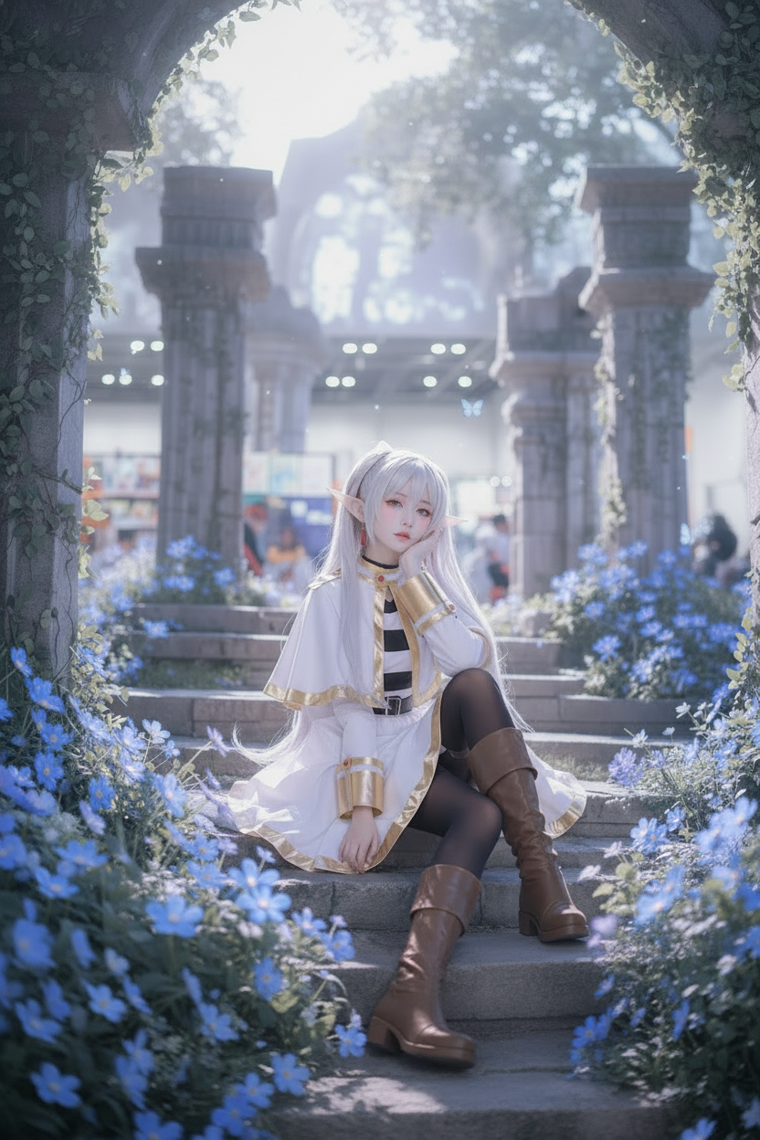 Frieren Cosplay Guide: How to Style Frieren's Twin Tails & Elf Ears