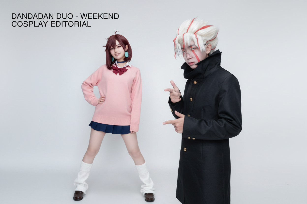How to Build a Momo & Okarun Cosplay Duo in a Single Weekend (No Sewing Required)