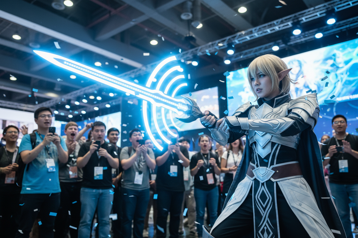 How to Build a Motion-Activated Sound and Light Cosplay Prop in One Weekend