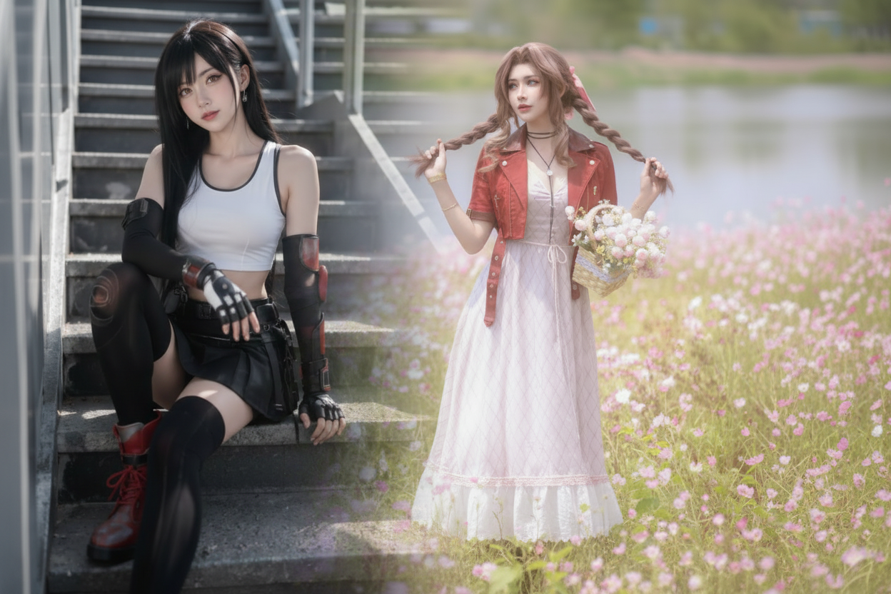 3 Core Questions About the Tifa & Aerith "Official vs. Mod" Cosplay Debate
