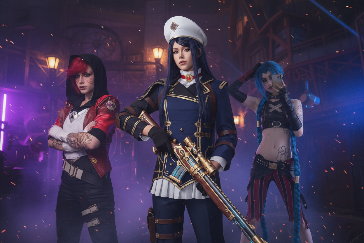 Arcane Cosplay Guide 2026: Vi, Caitlyn & Jinx Costume Breakdown