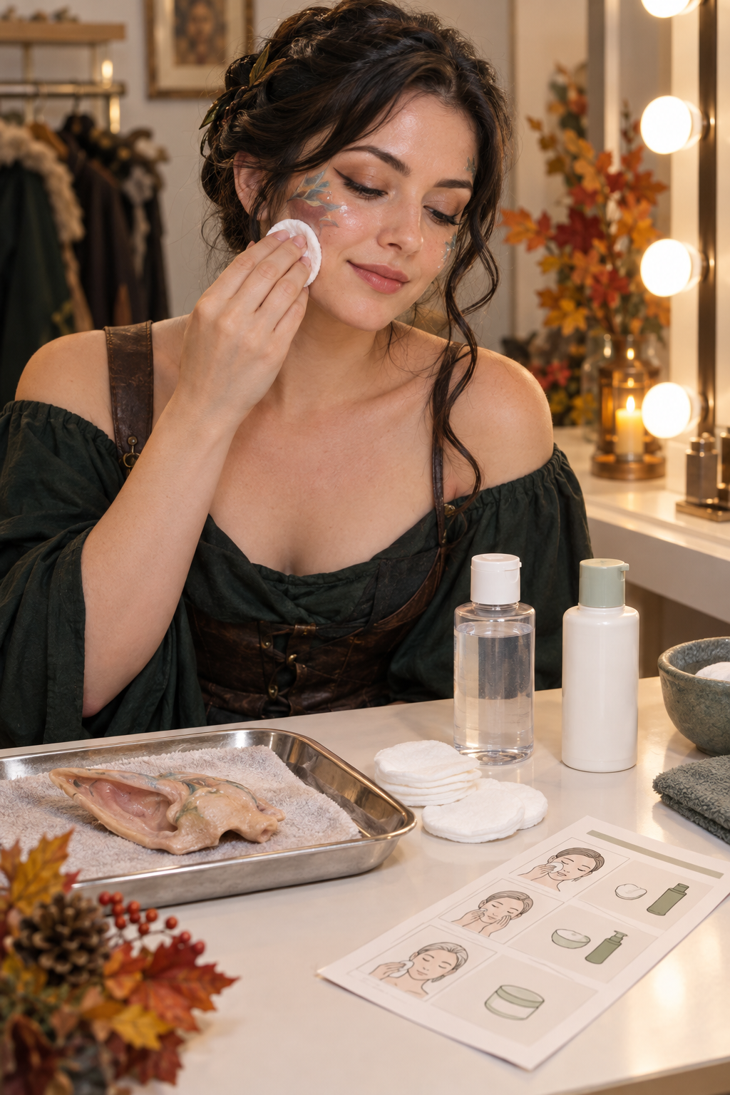 How to Safely Remove SFX Makeup & Liquid Latex Without Skin Damage