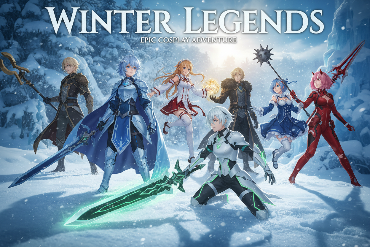 6 Anime Cosplay Outfit Ideas That Look Amazing in Winter Photos
