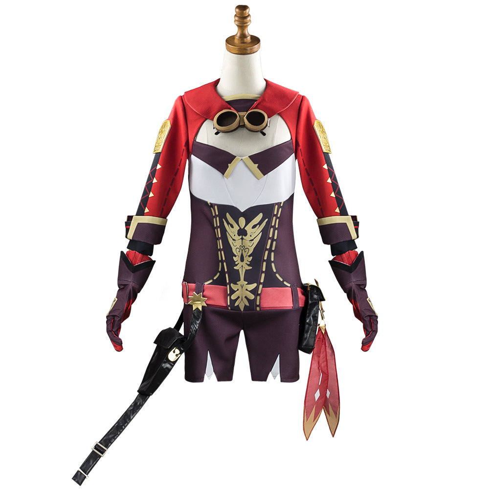 Genshin Impact Costume Amber Cosplay Costume