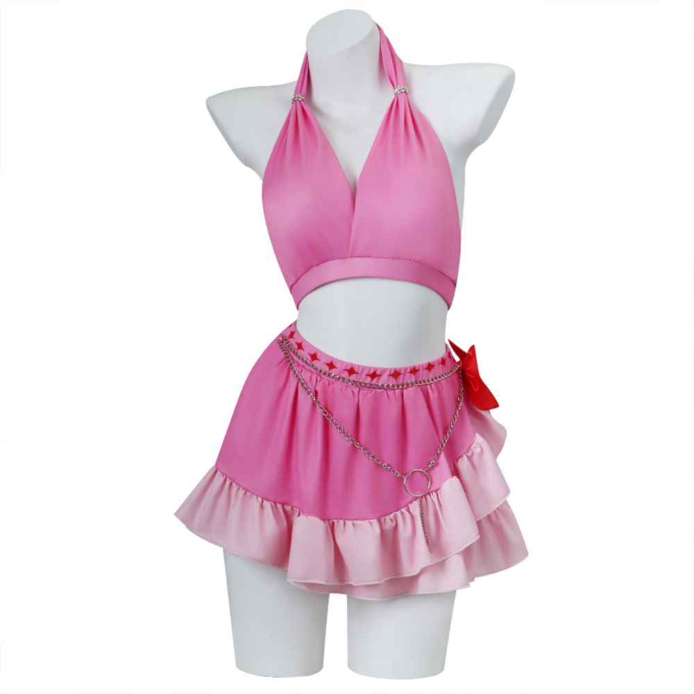 Final Fantasy Cosplay Costume Aerith Summer Swimwear Costume Cosplay