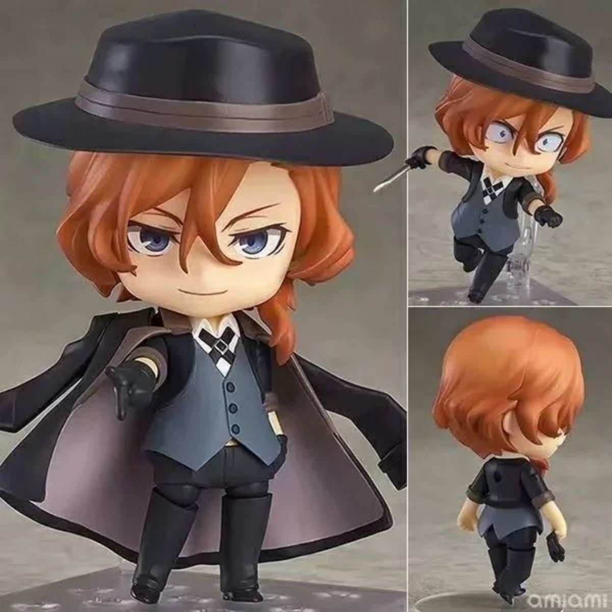 Bungo Stray Dogs Nakahara Chuuya Q Version Chibi Figure - Cute Collectible