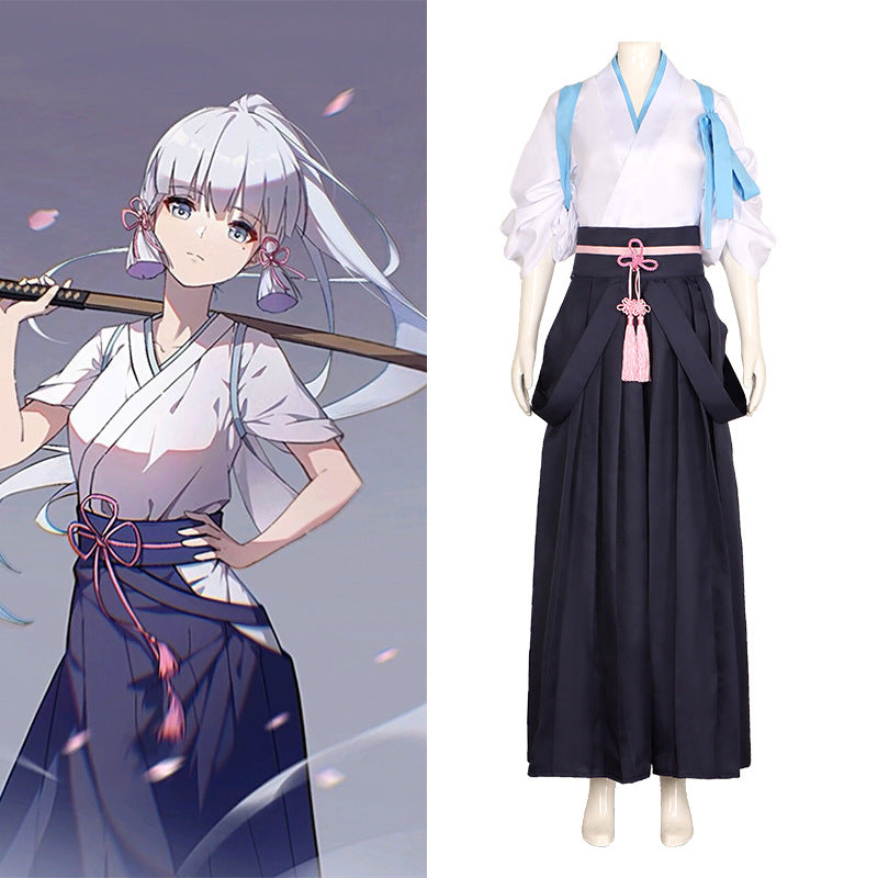 Genshin Impact Cosplay Costume Kamisato Ayaka Costume