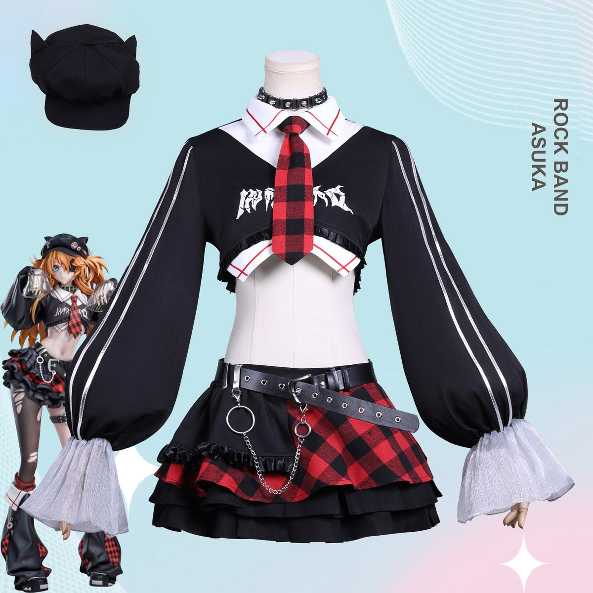 EVA Style Costume Cosplay Asuka Cosplay Costume