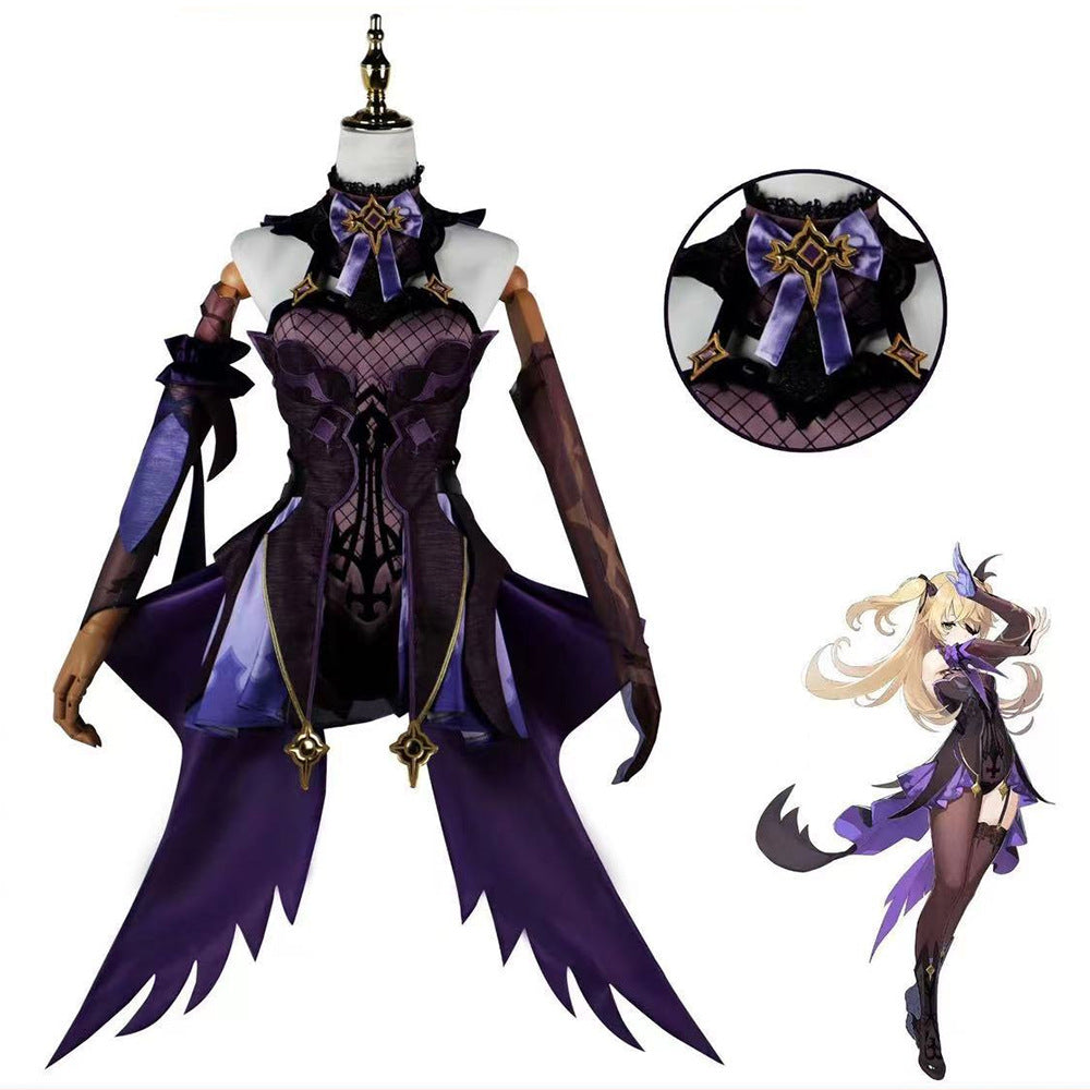 Genshin Impact Costume Fischl Cosplay Costume