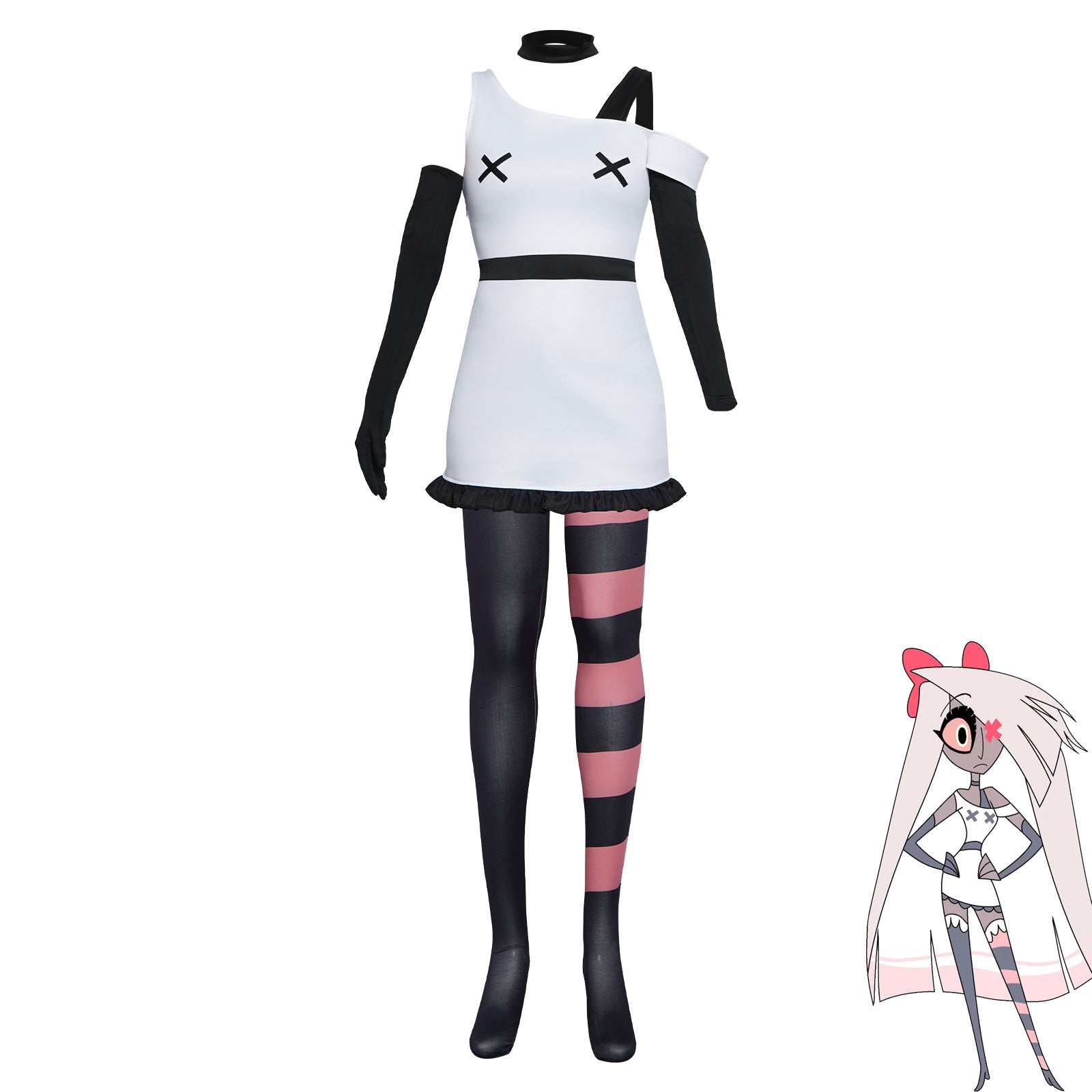 Hazbin Hotel Style Costume Cosplay Vaggie Cosplay Costume
