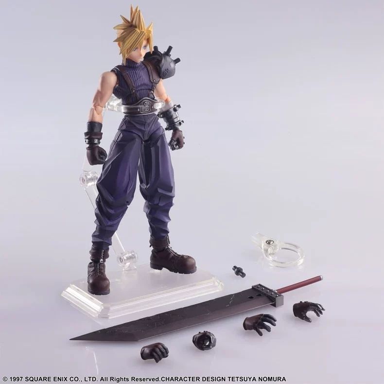 Final Fantasy VII Cloud Strife Action Figure - 230mm Premium Collectible