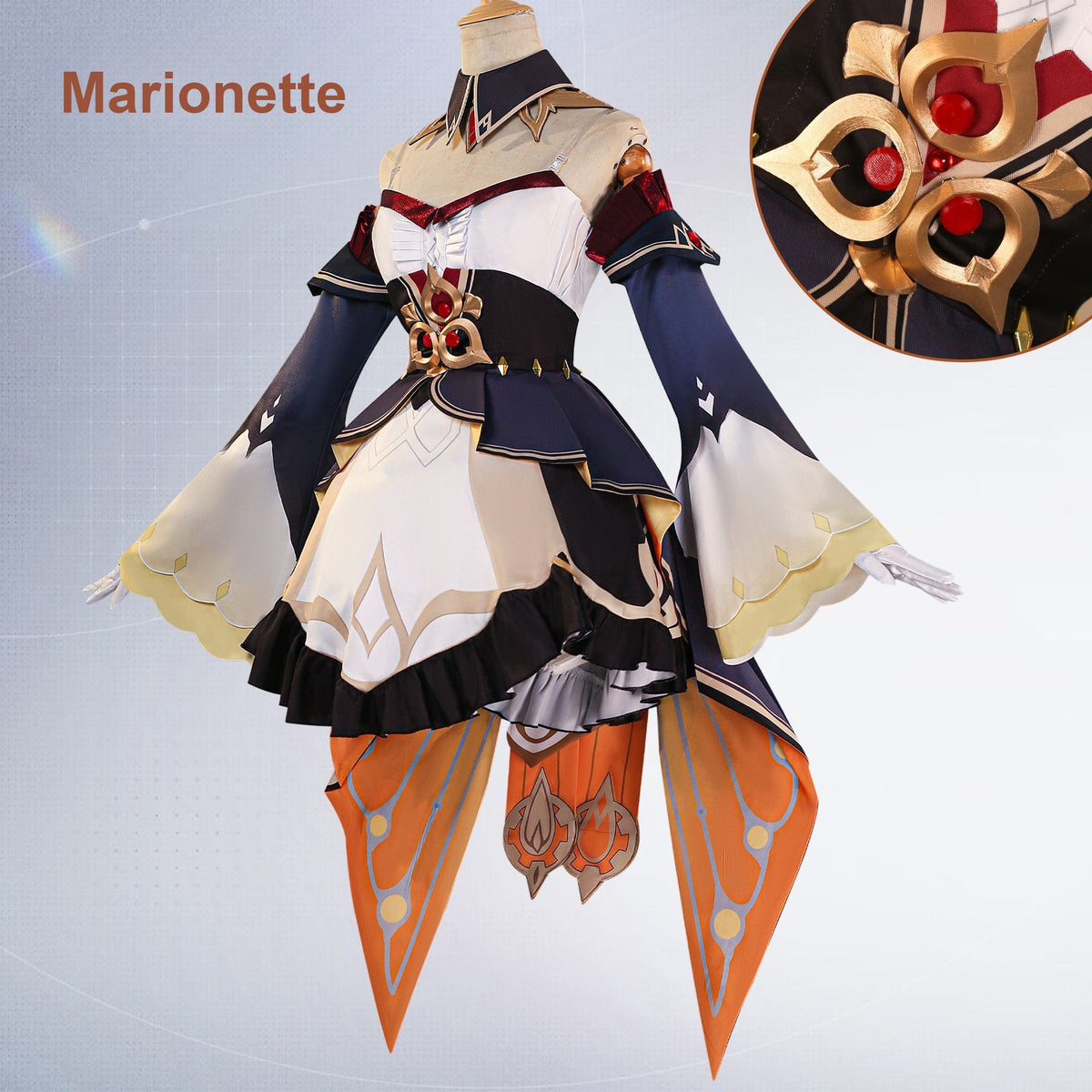 Genshin Impact Style Cosplay Costume Sandrone Cosplay Costume
