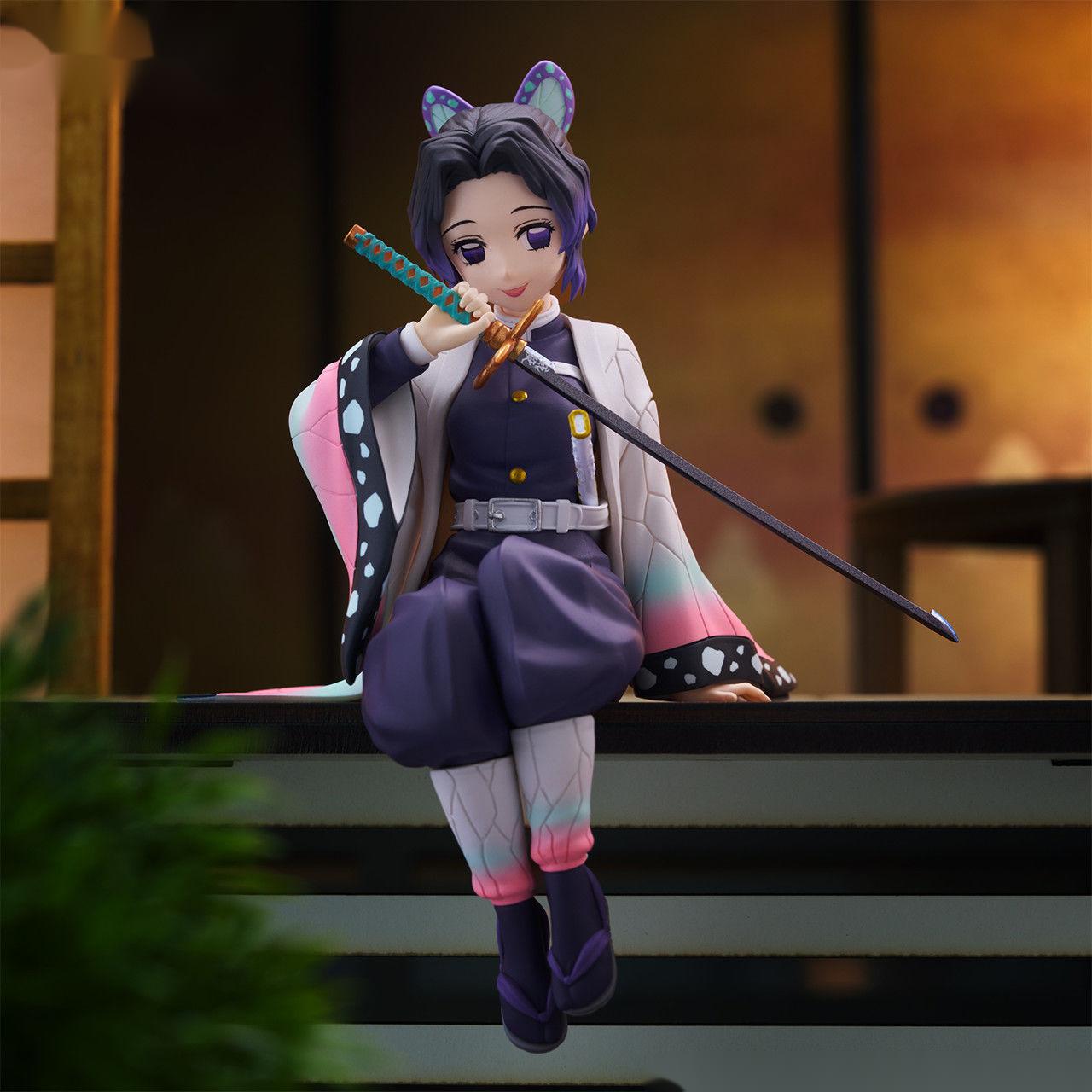 Demon Slayer Kocho Shinobu Scenery Figure - Insect Hashira Diorama Collectible