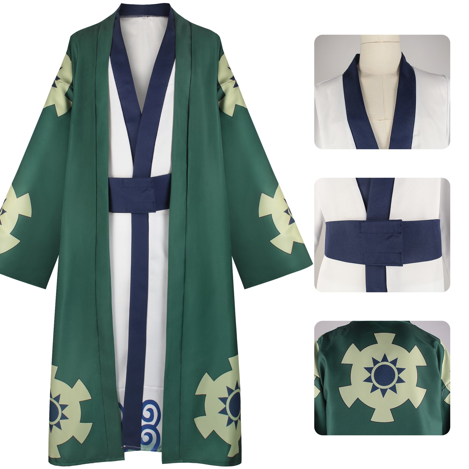 One piece style Cosplay Costume Roronoa Zoro Costume Cosplay