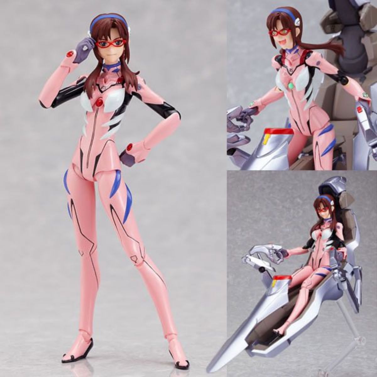 Evangelion Makinami Mari Illustrious Articulated Action Figure - Poseable EVA Doll