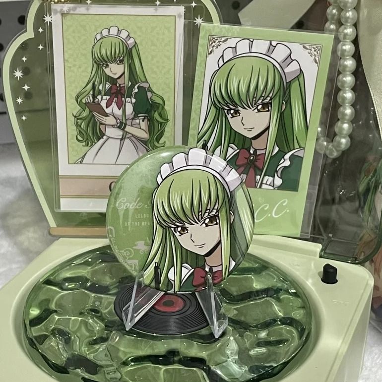 CODE GEASS C.C. Badge Brooch - Lelouch of the Rebellion Metal Pin