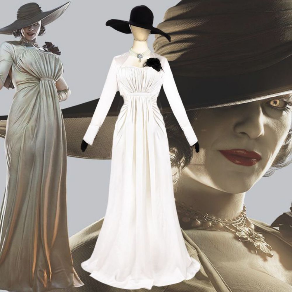 Resident Evil Cosplay Costume Dimitrescu Costume