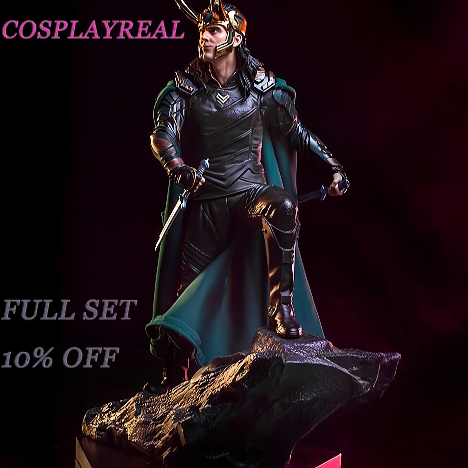 Marvel Avengers 3 Loki 1/10 Scale Figure - Premium Collectible Statue