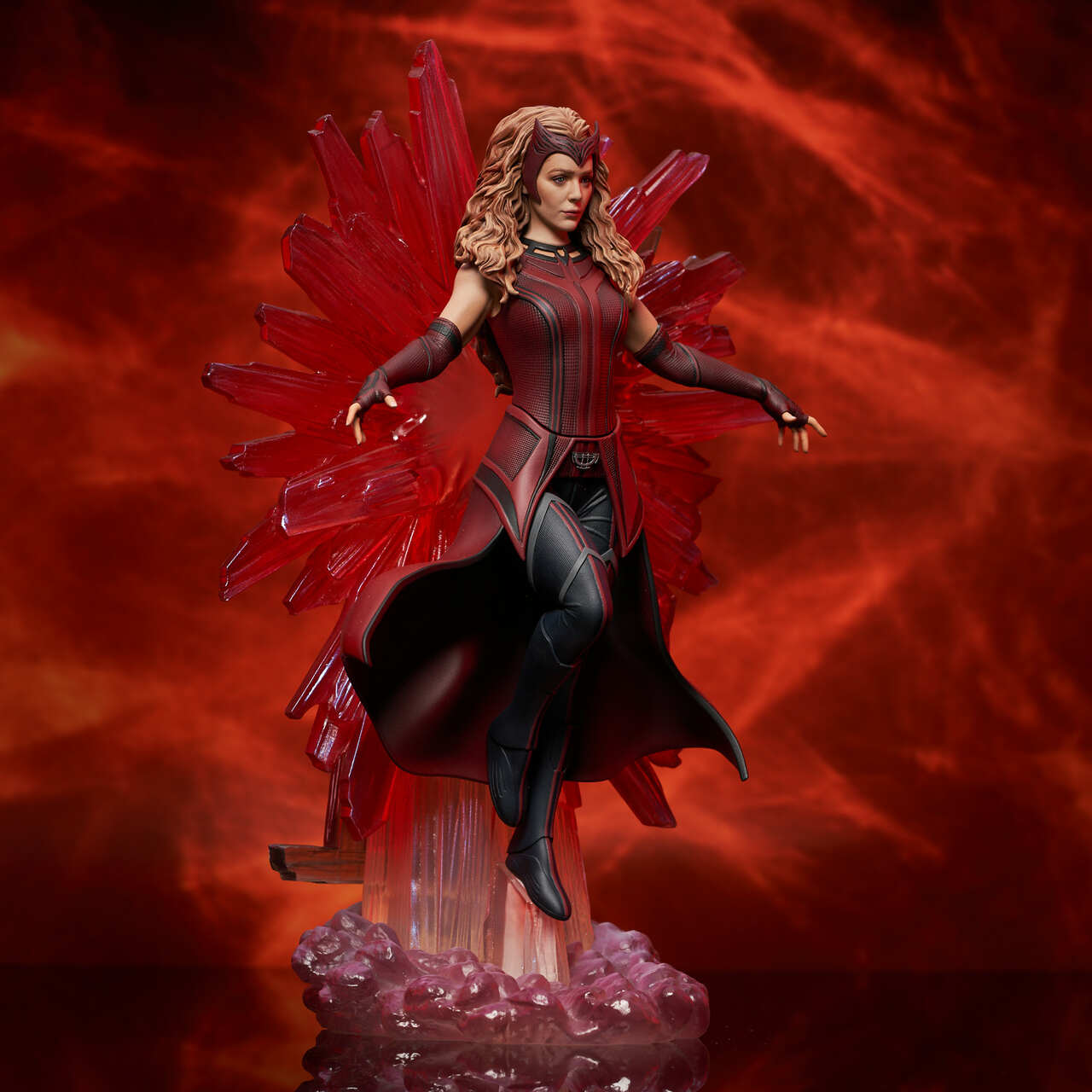 Marvel Scarlet Witch Figurine - Premium WandaVision Collectible Statue