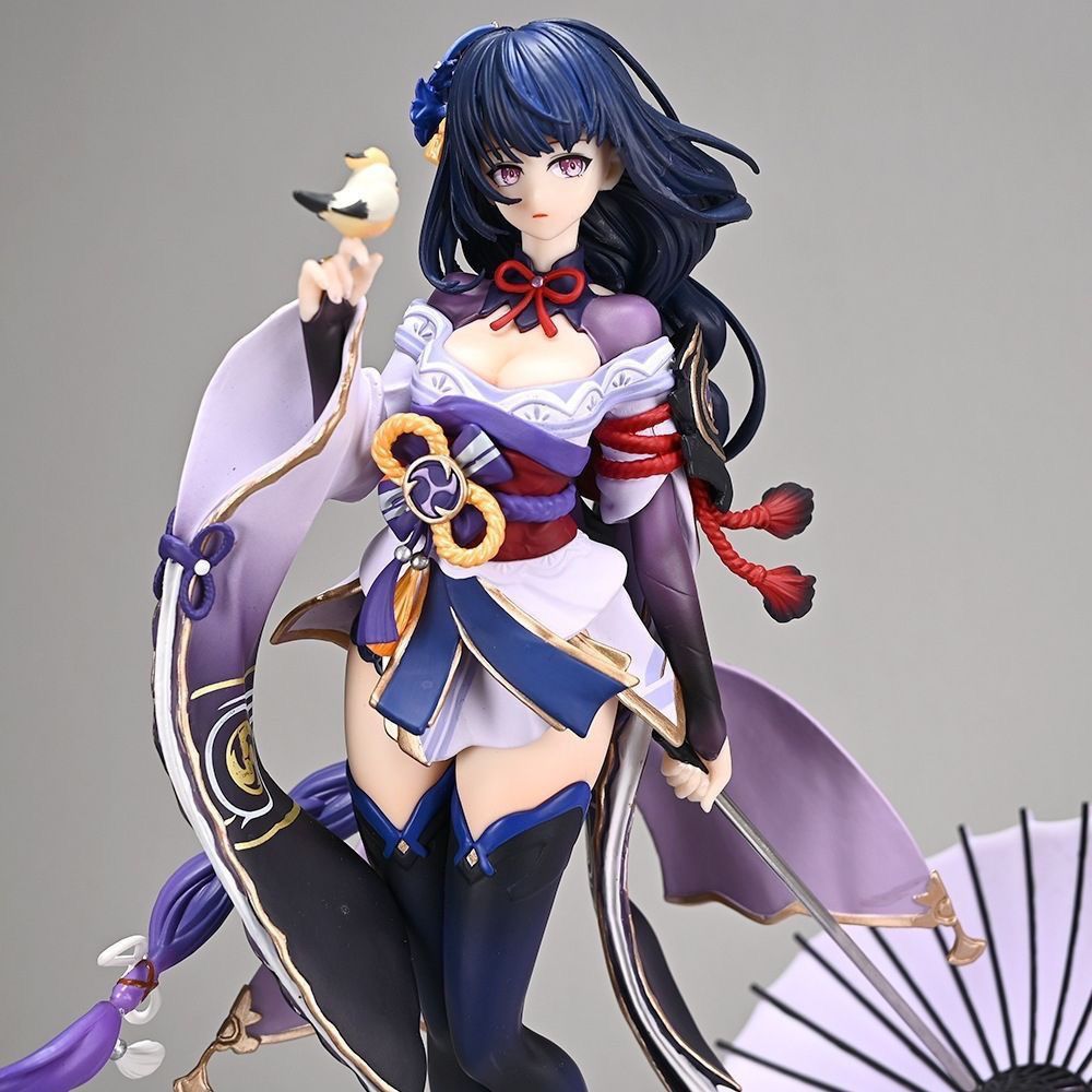 Electro Archon Action Figure - 230mm Purple Kimono Collectible